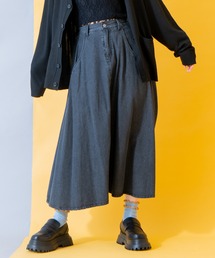 PUNYUS | デニムロングスカート(デニムスカート)