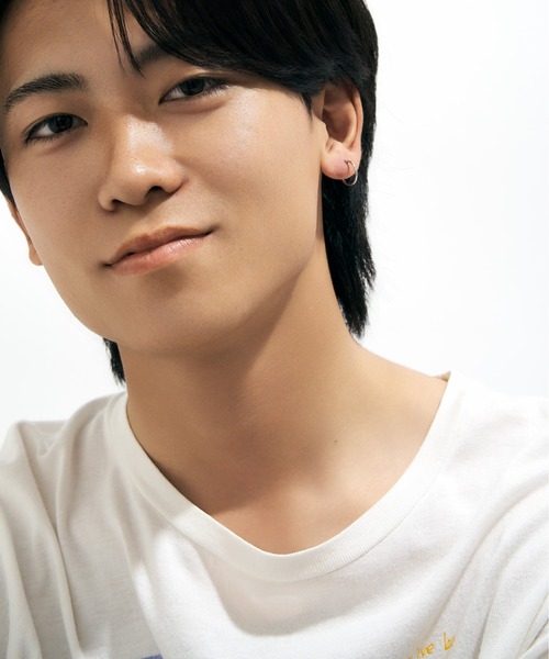 L&Co. ジュエルクローゼットバイエルアンドコー Pt900 ピアス 両耳 Pt900 フープ ピアス 1mm幅×13mm（ピアス（両耳用））｜Jewel