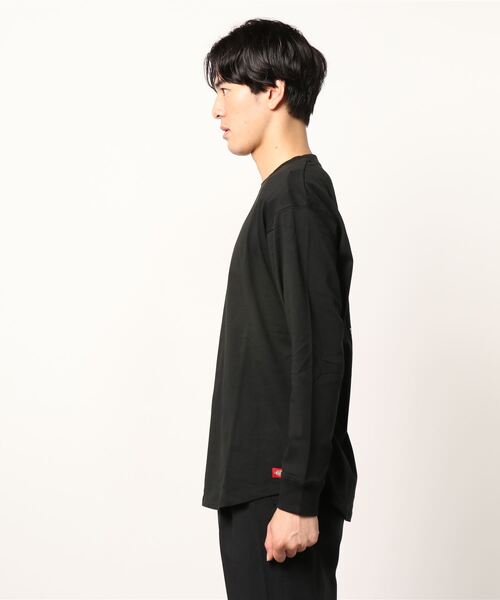Dickies(ディッキーズ)の「Dickies/ディッキーズ ワンポイントロゴ バックプリントロンT(Tシャツ/カットソー・メンズ・ホワイト/ブラック/ベージュ/ブルー・LL/M/L)」の5枚目の写真