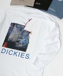 Dickies/ディッキーズ ワンポイントロゴ バックプリントロンT