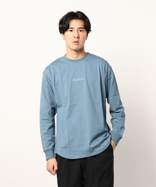 Dickies(ディッキーズ)の「Dickies/ディッキーズ ワンポイントロゴ バックプリントロンT(Tシャツ/カットソー・メンズ・ホワイト/ブラック/ベージュ/ブルー・LL/M/L)」の16枚目の写真