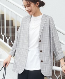 CRAFT STANDARD BOUTIQUE | チェックシャツジャケット　＊◇(テーラードジャケット)