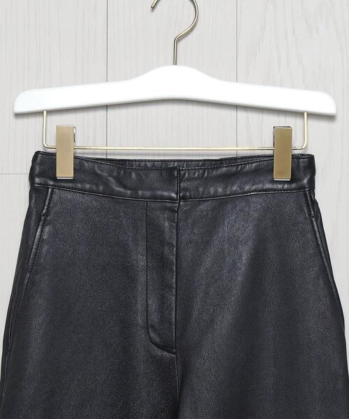 H BEAUTY&YOUTH UNITED ARROWS(エイチビューティーアンドユースユナイテッドアローズ)の「<H>LEATHER SLIM PANTS/パンツ(その他パンツ・レディース・ブラック・S/M)」の6枚目の写真