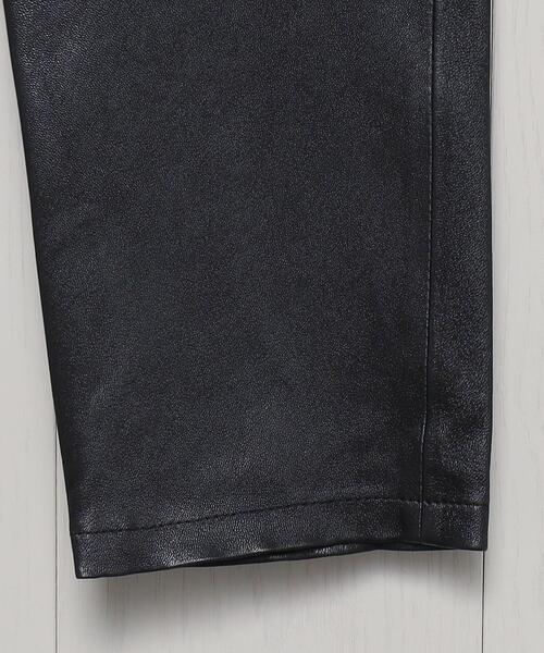 H BEAUTY&YOUTH UNITED ARROWS(エイチビューティーアンドユースユナイテッドアローズ)の「<H>LEATHER SLIM PANTS/パンツ(その他パンツ・レディース・ブラック・S/M)」の16枚目の写真