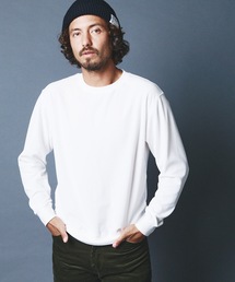 CTN VELOR SWEAT C/N L/S コットン ベロア スウェット クルーネック ロングスリーブ