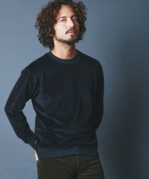 CTN VELOR SWEAT C/N L/S コットン ベロア スウェット クルーネック ロングスリーブ