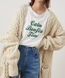 CIAOPANIC TYPY | 【ZOZOTOWN限定】テールヘムラインビッグチュニックプリントTee/Calm(Tシャツ/カットソー)