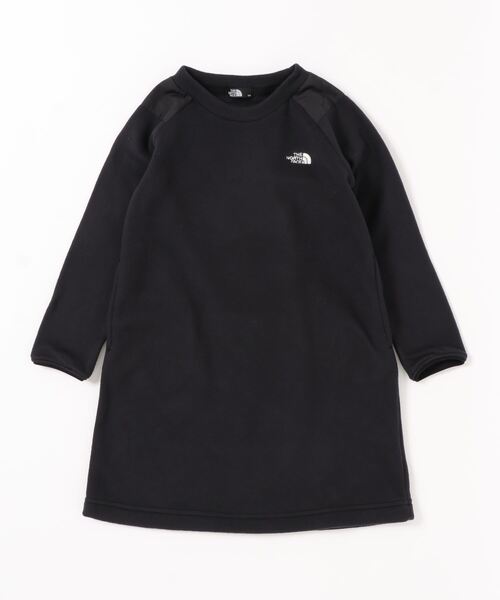 THE NORTH FACE(ザノースフェイス)の「NAG72120/G MICRO F ONEPIECE(ワンピース・キッズ・オートミール/ブラック・110cm/100cm/120cm/130cm/140cm/150cm)」の1枚目の写真
