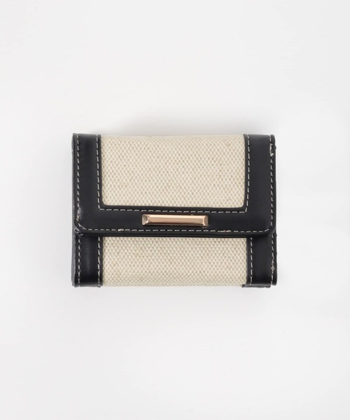 SENSE OF PLACE by URBAN RESEARCH(センスオブプレイスバイアーバンリサーチ)の「フレームミニウォレット(財布・レディース・チェック/ブラウン/ブラック・ONE)」の7枚目の写真