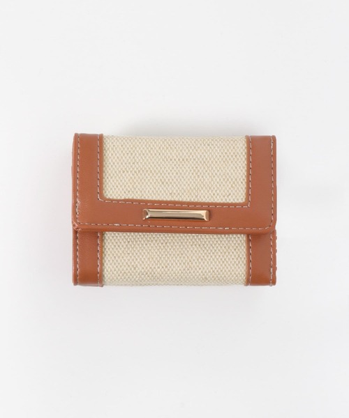 SENSE OF PLACE by URBAN RESEARCH(センスオブプレイスバイアーバンリサーチ)の「フレームミニウォレット(財布・レディース・チェック/ブラウン/ブラック・ONE)」の8枚目の写真