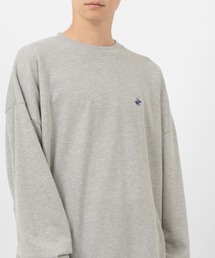 BEVERLY HILLS POLO CLUB | 【BEVERLY HILLS POLO CLUB/ビバリーヒルズポロクラブ】オーバーサイズ ワンポイント 刺繍スウェット/トレーナー(スウェット)