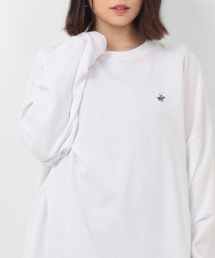 BEVERLY HILLS POLO CLUB | 【BEVERLY HILLS POLO CLUB/ビバリーヒルズポロクラブ】オーバーサイズ ワンポイント 刺繍スウェット/トレーナー(スウェット)