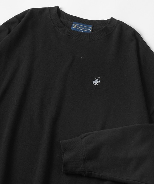 BEVERLY HILLS POLO CLUB（ビバリーヒルズポロクラブ）の「【BEVERLY HILLS POLO CLUB/ビバリーヒルズポロクラブ】ビッグシルエット ワンポイント刺繍 スウェット/トレーナー（スウェット・レディース・ホワイト/ブラック/ネイビー/グレー/グリーン・M/L）」の19枚目の写真