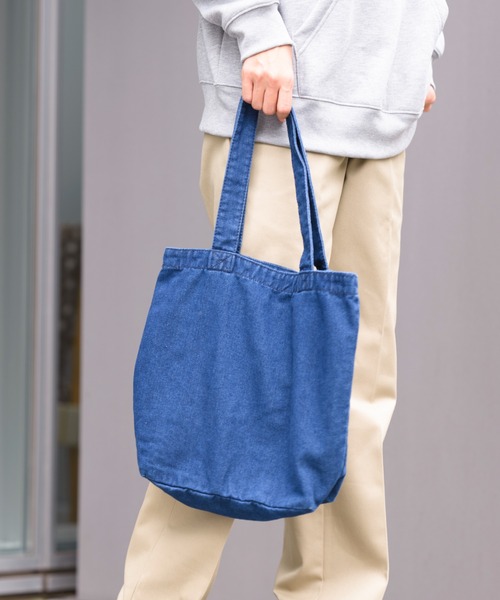 United Athle（ユナイテッドアスレ）の「【United Athle】デニム トートバッグ ※3970（トートバッグ・レディース・ダークインディゴブルー/ライトインディゴブルー/ケミカルウォッシュ・FREE）」の5枚目の写真