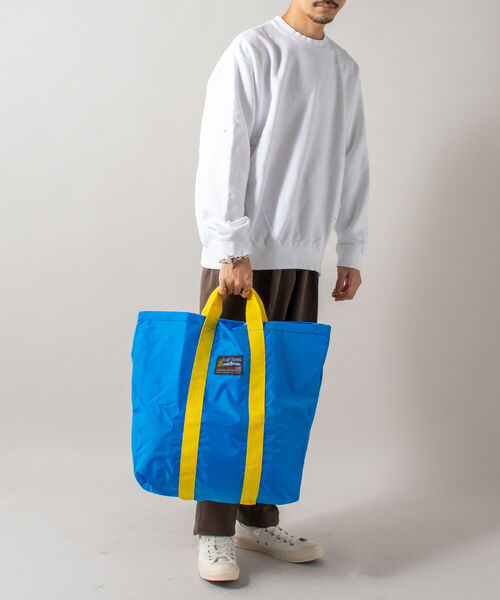 Tough Traveler（タフトラベラー）の「【WEB限定】【Tough Traveler/タフトラベラー】BIG CLASSIC TOTE トートバッグ（トートバッグ・メンズ・ネイビー/ロイヤルブルー・FREE）」の4枚目の写真