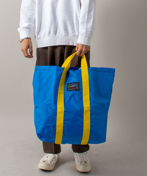 Tough Traveler（タフトラベラー）の「【WEB限定】【Tough Traveler/タフトラベラー】BIG CLASSIC TOTE トートバッグ（トートバッグ・メンズ・ネイビー/ロイヤルブルー・FREE）」の5枚目の写真