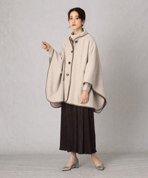 Comme　Ca　Mature（コムサマチュア）の「スエードジャージプリーツパンツ（その他パンツ・レディース・ベージュ/チャコール/ブラウン・FREE）」の7枚目の写真