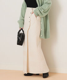 Ray BEAMS | Ray BEAMS / キルティング ラップ スカート(スカート)