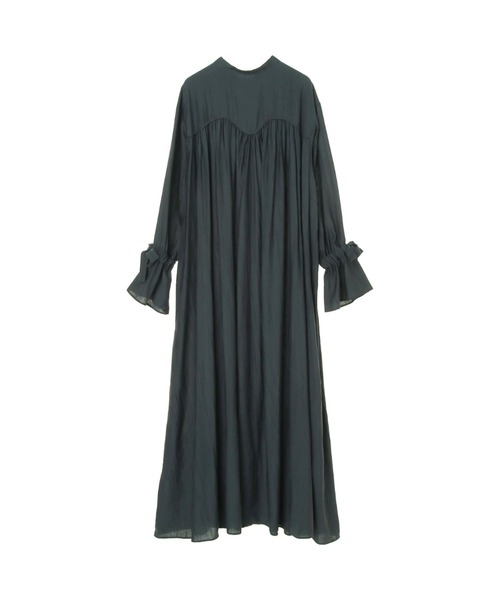 ALEXIA STAM（アリシアスタン）の「Stand Collar Maxi Dress/スタンドカラーマキシドレス（ワンピース・レディース・チャコールグレー/ブラウン・FREE）」の4枚目の写真