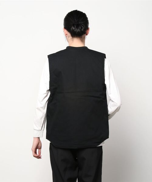 Carhartt（カーハート）の「Carhartt WIP/カーハートダブリューアイピー ベスト I028423（ベスト・メンズ・ブラック/ブラウン/グリーン・M/L/XL）」の5枚目の写真