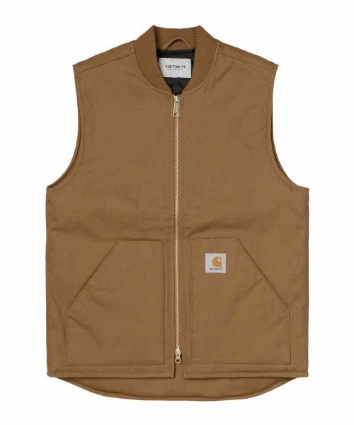 Carhartt（カーハート）の「Carhartt WIP/カーハートダブリューアイピー ベスト I028423（ベスト・メンズ・ブラック/ブラウン/グリーン・M/L/XL）」の3枚目の写真