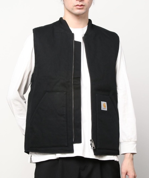 Carhartt（カーハート）の「Carhartt WIP/カーハートダブリューアイピー ベスト I028423（ベスト・メンズ・ブラック/ブラウン/グリーン・M/L/XL）」の19枚目の写真