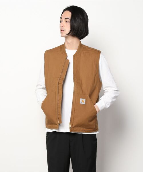 Carhartt（カーハート）の「Carhartt WIP/カーハートダブリューアイピー ベスト I028423（ベスト・メンズ・ブラック/ブラウン/グリーン・M/L/XL）」の20枚目の写真