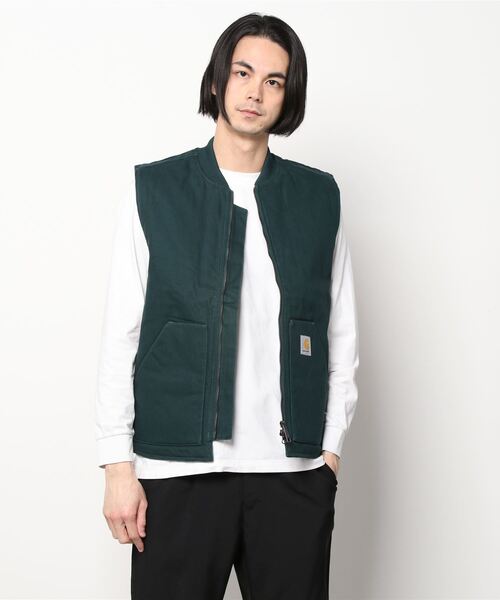 Carhartt（カーハート）の「Carhartt WIP/カーハートダブリューアイピー ベスト I028423（ベスト・メンズ・ブラック/ブラウン/グリーン・M/L/XL）」の21枚目の写真
