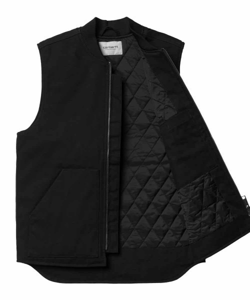 Carhartt（カーハート）の「Carhartt WIP/カーハートダブリューアイピー ベスト I028423（ベスト・メンズ・ブラック/ブラウン/グリーン・M/L/XL）」の9枚目の写真