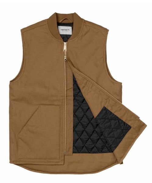 Carhartt（カーハート）の「Carhartt WIP/カーハートダブリューアイピー ベスト I028423（ベスト・メンズ・ブラック/ブラウン/グリーン・M/L/XL）」の12枚目の写真