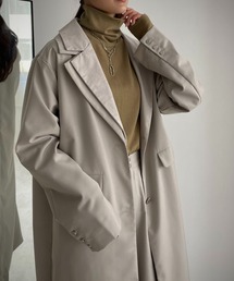 &g'aime | 【＆g'aime】レイヤードロングテーラードジャケット(チェスターコート)