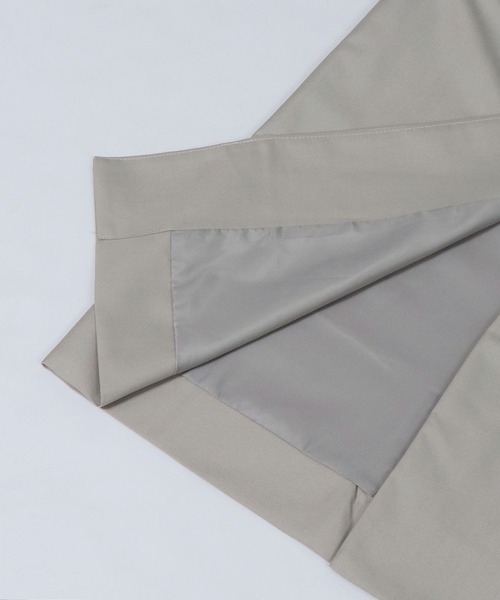 &g'aime（アンジェム）の「【＆g'aime】レイヤードロングテーラードジャケット（チェスターコート・レディース・ブラック/ブラウン/グレイッシュベージュ・FREE）」の8枚目の写真