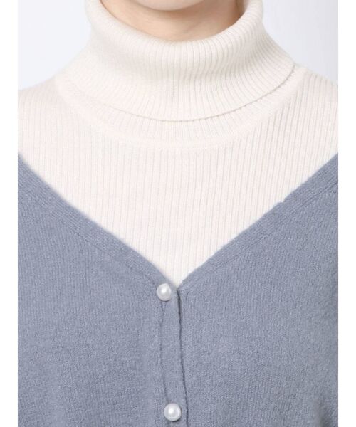 MERCURYDUO（マーキュリーデュオ）の「2WAYフラワーイレヘムニットセット（ワンピース・レディース・ベージュ/オフホワイト/ピンク/ブルー・FREE）」の8枚目の写真