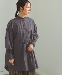 BEAMS HEART | BEAMS HEART / ネックフリル ハシゴ チュニック(チュニック)