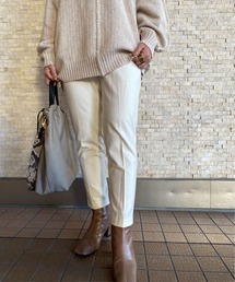 RIVE DROITE | カシミヤタッチで履き心地抜群　両面起毛イージーパンツ(その他パンツ)