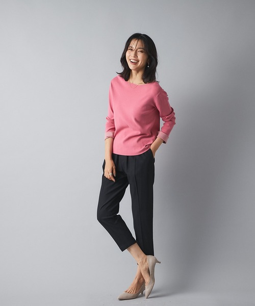 RIVE DROITE（リヴドロワ）の「《2サイズ展開》カシミヤタッチで履き心地抜群　両面起毛イージーパンツ（その他パンツ・レディース・ライトグレー/ブラック/オフホワイト・38/36）」の16枚目の写真