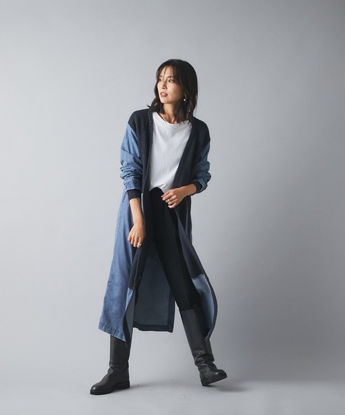 RIVE DROITE（リヴドロワ）の「《2サイズ展開》カシミヤタッチで履き心地抜群　両面起毛イージーパンツ（その他パンツ・レディース・ライトグレー/ブラック/オフホワイト・38/36）」の12枚目の写真