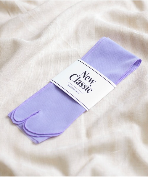 And A(アンドエー)の「MARCOMONDE マルコモンド / Tulle Tabi socks チュール タビソックス / TB21P-001(ソックス/靴下・レディース・ブラック/ホワイト/ライトパープル/ライトブルー/ピンク/ライトグリーン・WOMENS)」の5枚目の写真