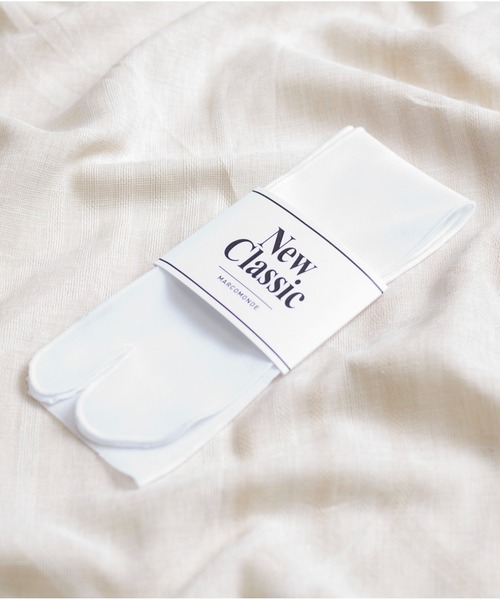 And A(アンドエー)の「MARCOMONDE マルコモンド / Tulle Tabi socks チュール タビソックス / TB21P-001(ソックス/靴下・レディース・ブラック/ホワイト/ライトパープル/ライトブルー/ピンク/ライトグリーン・WOMENS)」の2枚目の写真