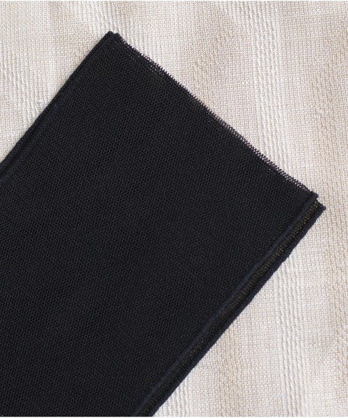 And A(アンドエー)の「MARCOMONDE マルコモンド / Tulle Tabi socks チュール タビソックス / TB21P-001(ソックス/靴下・レディース・ブラック/ホワイト/ライトパープル/ライトブルー/ピンク/ライトグリーン・WOMENS)」の21枚目の写真