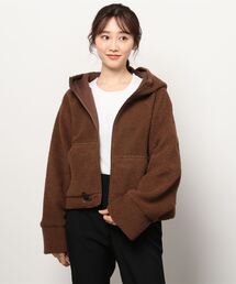 ナージージャパン NERGY ボアショートブルゾン