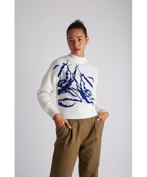 Saturdays NYC(サタデーズ ニューヨークシティ )の「Varick Mockneck Sweater(ニット/セーター・レディース・ブラック/グリーン・M/S/X-SMALL/L)」の18枚目の写真