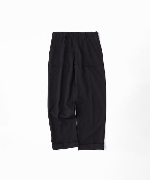 JOSEPH(ジョセフ)の「【GLOBAL LINE】WORSTED WOOL GABARDINE(その他パンツ・メンズ・ブラック系・46/48/50)」の1枚目の写真