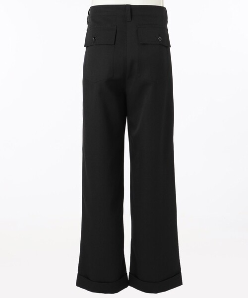 JOSEPH(ジョセフ)の「【GLOBAL LINE】WORSTED WOOL GABARDINE(その他パンツ・メンズ・ブラック系・46/48/50)」の2枚目の写真