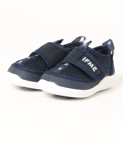 IFME(イフミー)の「《IFME》IFME BABY アクア 20-2306(スニーカー・キッズ・ホワイト/ネイビー/グレー/ブラック・14.0cm/12.0cm/14.5cm/15.0cm/13.0cm/12.5cm/13.5cm)」の4枚目の写真