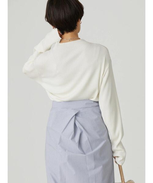 AMERICAN HOLIC(アメリカンホリック)の「ミニハイネックリブニットプルオーバー(ニット/セーター・レディース・ブラック/アイボリー/その他7・M/S/L)」の19枚目の写真