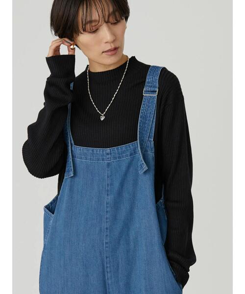 AMERICAN HOLIC(アメリカンホリック)の「ミニハイネックリブニットプルオーバー(ニット/セーター・レディース・ブラック/アイボリー/その他7・M/S/L)」の8枚目の写真