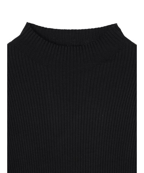 AMERICAN HOLIC(アメリカンホリック)の「ミニハイネックリブニットプルオーバー(ニット/セーター・レディース・ブラック/アイボリー/その他7・M/S/L)」の13枚目の写真