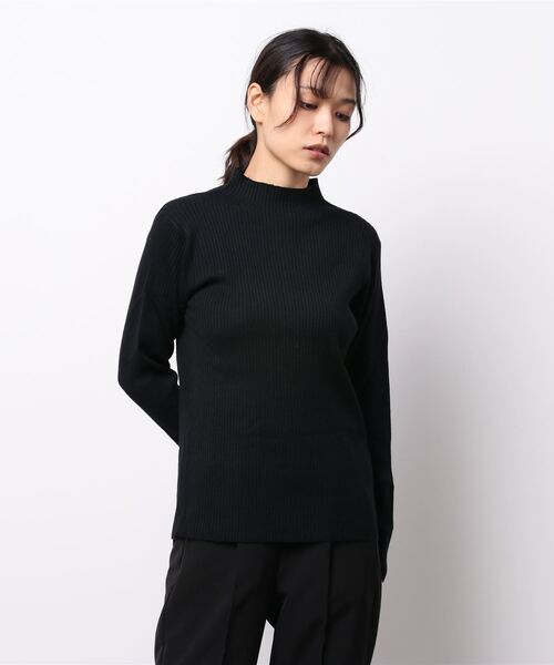 AMERICAN HOLIC(アメリカンホリック)の「ミニハイネックリブニットプルオーバー(ニット/セーター・レディース・ブラック/アイボリー/その他7・M/S/L)」の18枚目の写真