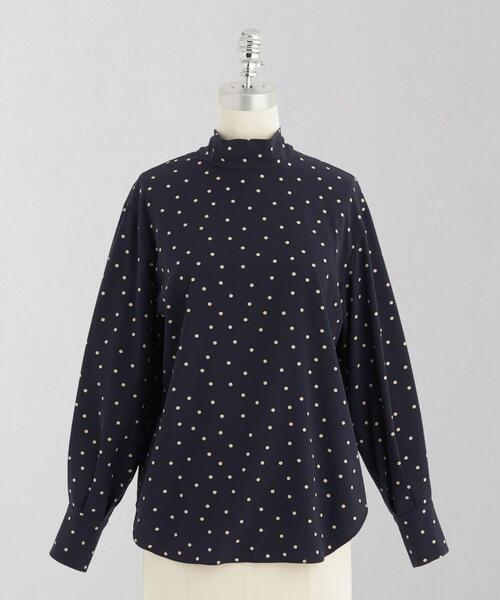 LOEFF（ロエフ）の「＜LOEFF（ロエフ）＞ドット バックリボン 